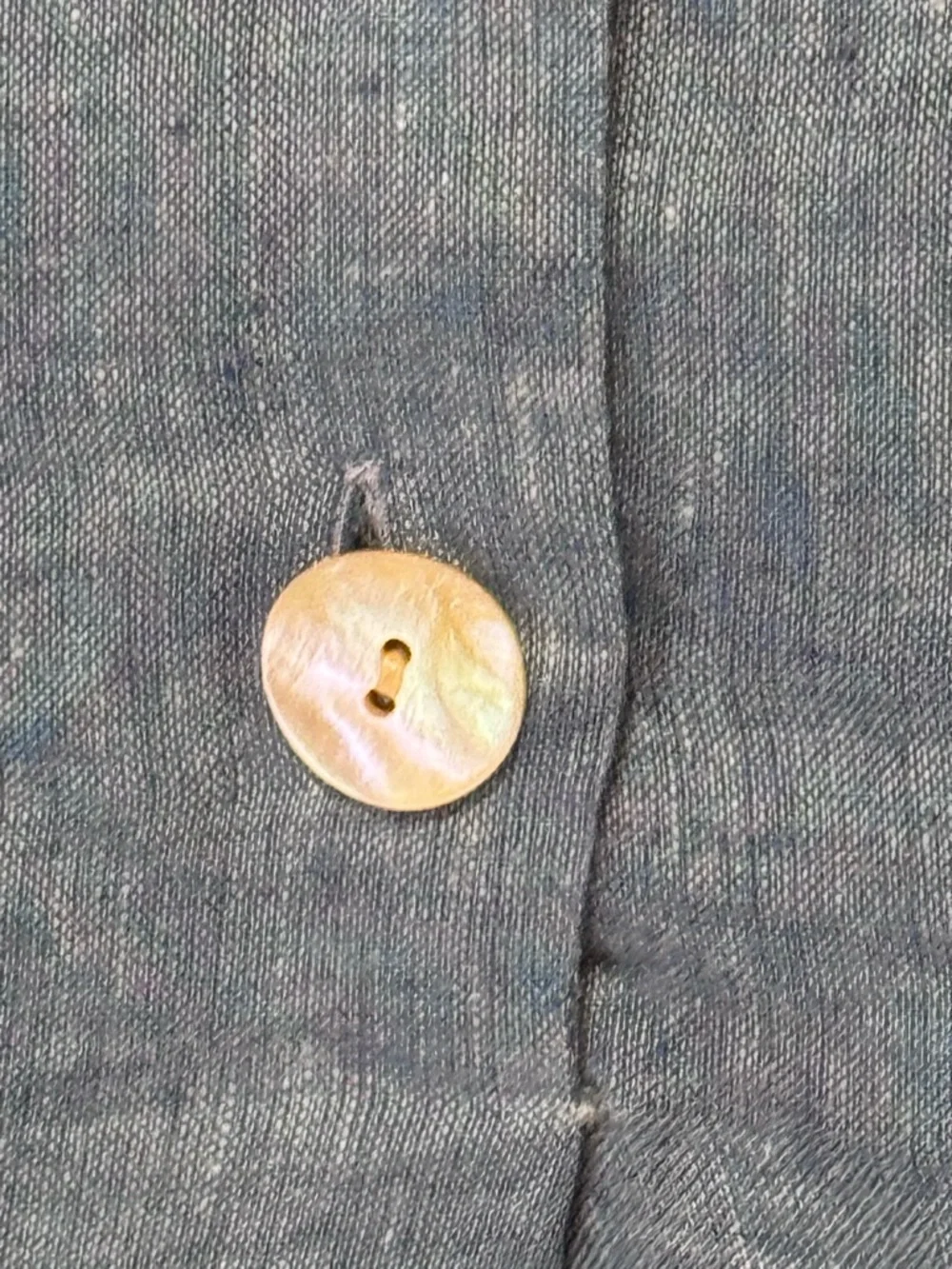 J. Jill - Pure Jill - Linen Button-Front Tunic Women’s Plus Size 3x - Picture 5 of 9